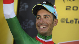 Капитан "Астаны" Фабио Ару остался вторым в общем зачете после 16-го этапа "Тур де Франс"