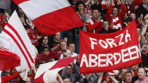 Фанаты "Абердина" были избиты перед матчем с бывшим соперником "Ордабасы" по Лиге Европы