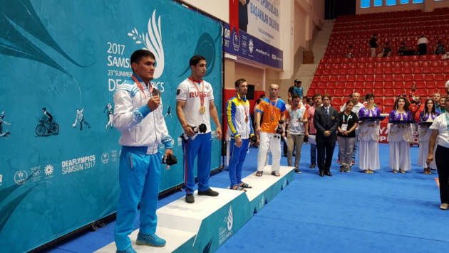 Казахстанский дзюдоист выиграл серебряную медаль Сурдлимпийских игр
