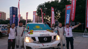 Единственный казахстанский экипаж в зачете внедорожников стал победителем ралли "Шелковый путь"