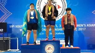 Сборная Казахстана завоевала еще четыре медали на чемпионате Азии среди юношей и девушек по тяжелой атлетике