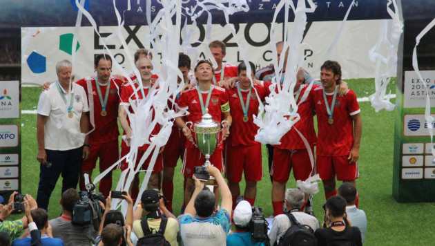 Сборная России стала победительницей EXPO-2017 Football Cup в Астане