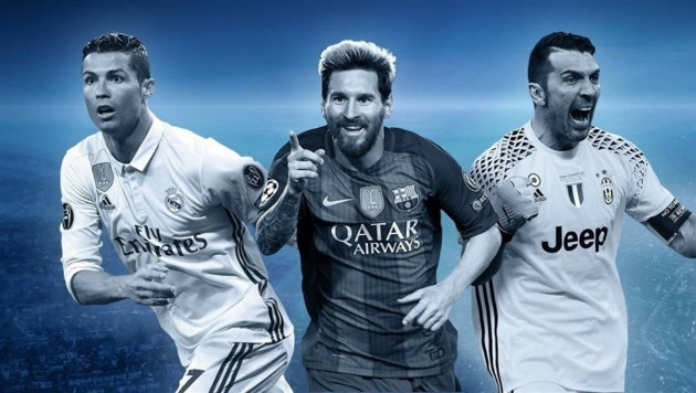 Буффон, Месси и Роналду претендуют на приз лучшему футболисту Европы по версии УЕФА