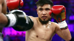 Боксер из Китая по прозвищу "Казахский воин" нокаутировал соперника в титульном бою