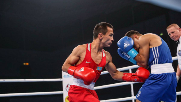 Ержан Жомарт победой открыл чемпионат мира для казахстанских боксеров