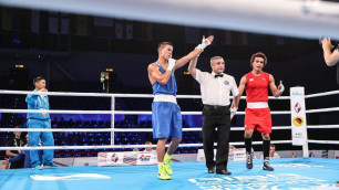 Абылайхан Жусупов стартовал с победы на чемпионате мира-2017 по боксу