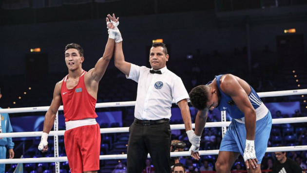 Казахстанец Аманкул рассказал о настрое на бой с олимпийским чемпионом из Кубы на ЧМ-2017