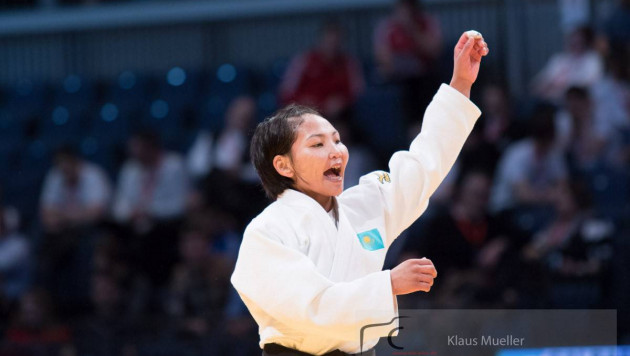 Дзюдоистка Галбадрах Отгонцэцэг принесла Казахстану первую медаль на чемпионате мира-2017 