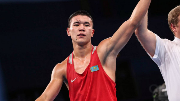 Казахстанец Жусупов назвал имя своего "спасителя" от вылета на чемпионате мира по боксу