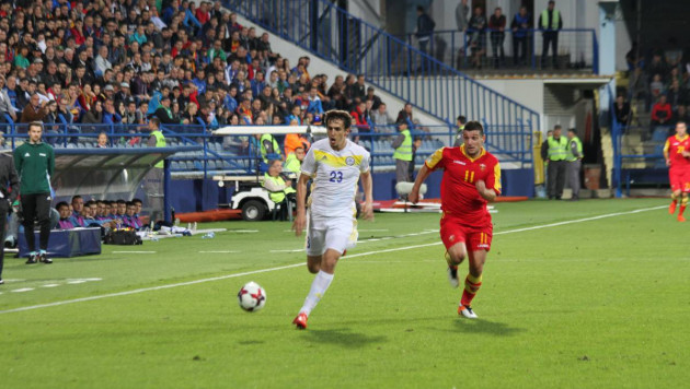Прямая трансляция матча отбора на ЧМ-2018 Казахстан - Черногория 