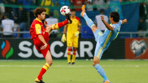 Сборная Казахстана крупно проиграла Черногории в матче отбора на ЧМ-2018