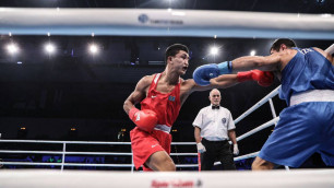 Видео полного боя Абильхана Аманкула в финале чемпионата мира по боксу