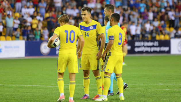Казахстанская "молодежка" в меньшинстве на выезде проиграла Франции в отборе на Евро