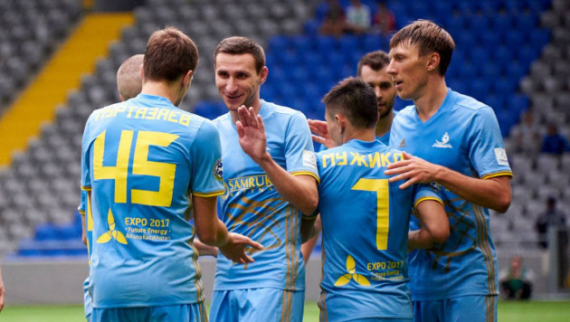 "Астана" улетела на первый матч группового этапа Лиги Европы без Кабананги