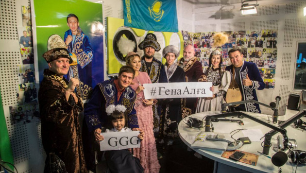 "Гена, Алга!". В Казахстане набирает популярность флешмоб в поддержку Головкина перед боем с "Канело"