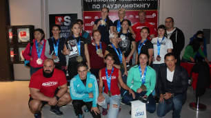 Стали известны победители чемпионата Казахстана по пауэрлифтингу и жиму лежа среди любителей