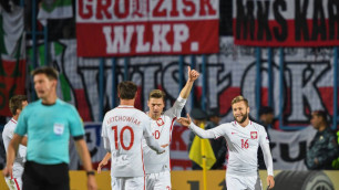 Сборная Польши забила шесть мячей следующему сопернику Казахстана в отборе на ЧМ-2018