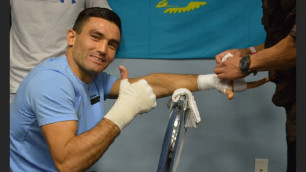 Как Моминов избивал аргентинского боксера