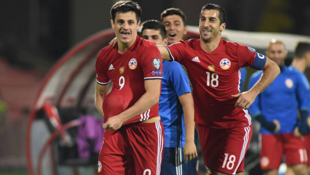 Форвард сборной Армении отметил боевой настрой команды на матч с Казахстаном после разгрома от Польши в отборе на ЧМ-2018