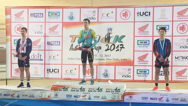 Казахстанец Асылхан Турар стал победителем Кубка Азии в омниуме