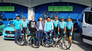 Казахстанские школьники посетили велогонку "Тур Турции"