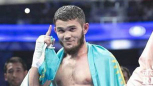 Непобежденный казахстанский боксер Шарибаев прошел взвешивание перед боем в США
