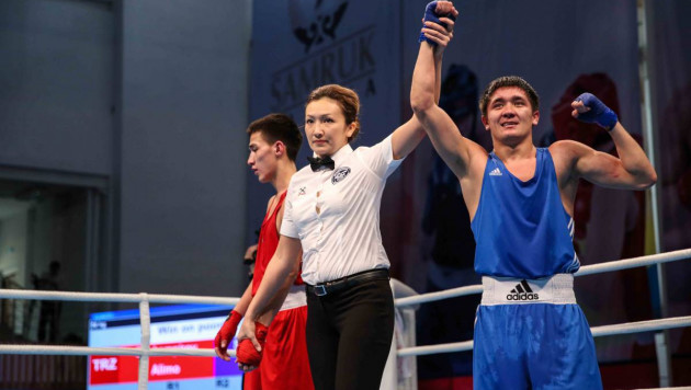 Победитель WSB в составе "Астана Арланс" гарантировал себе медаль на чемпионате Казахстана