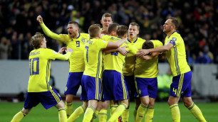 Сборная Швеции по футболу победила Италию в первом стыковом матче ЧМ-2018