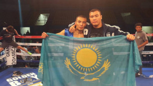 Новичок профи-бокса из Казахстана одержал третью подряд победу за неделю в Мексике