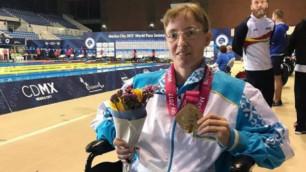 Казахстан завоевал первое "золото" в истории на чемпионате мира по паралимпийскому плаванию