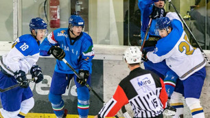 Молодежная сборная Казахстана по хоккею разгромила Италию во втором матче подряд