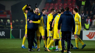 Президент Казахстана поздравил "Астану" с выходом в плей-офф Лиги Европы