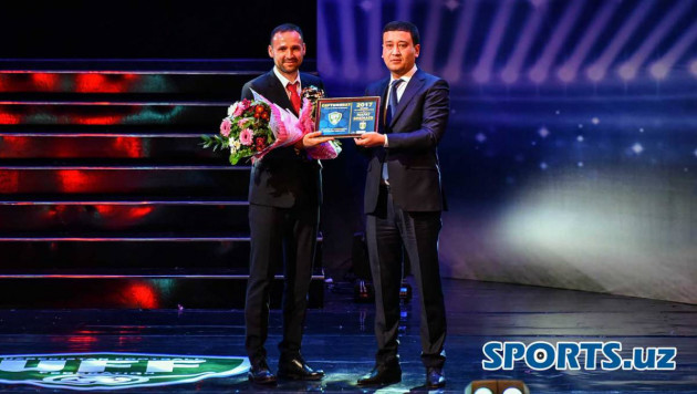Экс-форвард "Актобе" признан лучшим футболистом Узбекистана-2017