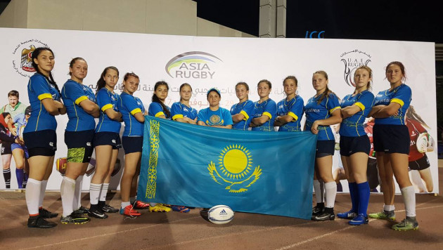 Казахстанские регбистки завоевали бронзовые медали чемпионата Азии