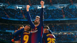 Защитник "Барселоны" отметил победу над "Реалом" в "Эль-Классико" вином на пять тысяч евро