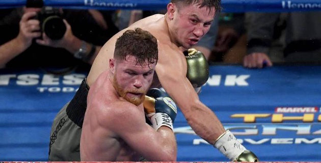 Второй бой Головкина с "Канело" назван самым