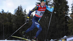 Алексей Полторанин остался без подиума в гонке преследования на "Тур де Ски"