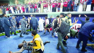 11 человек пострадали из-за обрушения заграждения на стадионе после футбольного матча в Кувейте