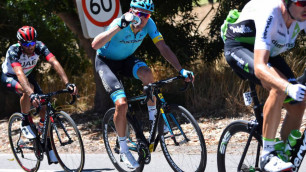 Гонщику "Астаны" Санчесу не хватило всего двух секунд, чтобы остаться в десятке общего зачета "Тур Даун Андер"