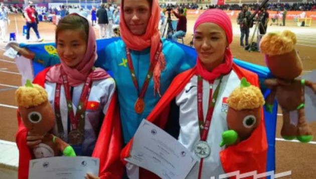 Казахстанская легкоатлетка Нерознак выиграла свою вторую награду на ЧА в помещении в Тегеране