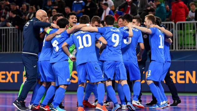 Прямая трансляция матча Казахстан - Испания в полуфинале Евро-2018 по футзалу