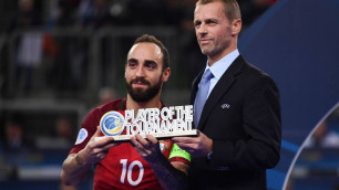 Португалец Рикардиньо стал лучшим бомбардиром и игроком Евро-2018 по футзалу