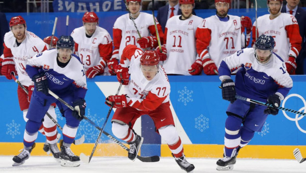 Сборная России по хоккею проиграла в стартовом матче Олимпиады-2018, ведя в счете 2:0