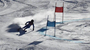 Казахстанская горнолыжница проехала гигантский слалом на ОИ-2018 хуже 16-летней спортсменки из Мадагаскара