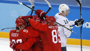 Сборная России по хоккею забросила восемь шайб Словении и одержала первую победу на Олимпиаде-2018