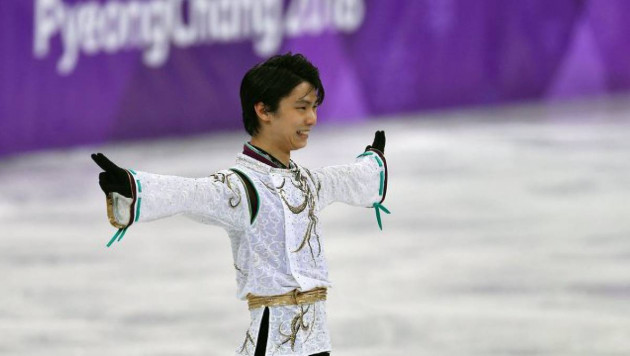 Японский фигурист Юдзуру Ханю выиграл "золото" Олимпиады в Пхенчхане