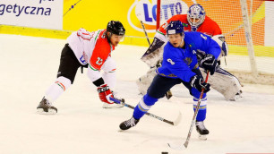 Сборная Казахстана по хоккею победила Польшу на Еврочеллендже