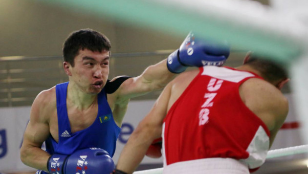 Казахстанские боксеры в последний день "Матча трех сборных" одержали победу над Узбекистаном