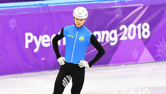 Знаменосец сборной Казахстана пробился в полуфинал из-за дисквалификации соперника на Олимпиаде-2018