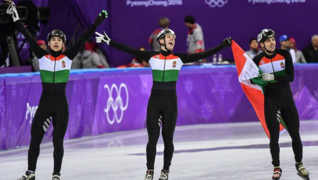 Сборная Венгрии впервые в истории выиграла "золото" на зимней Олимпиаде